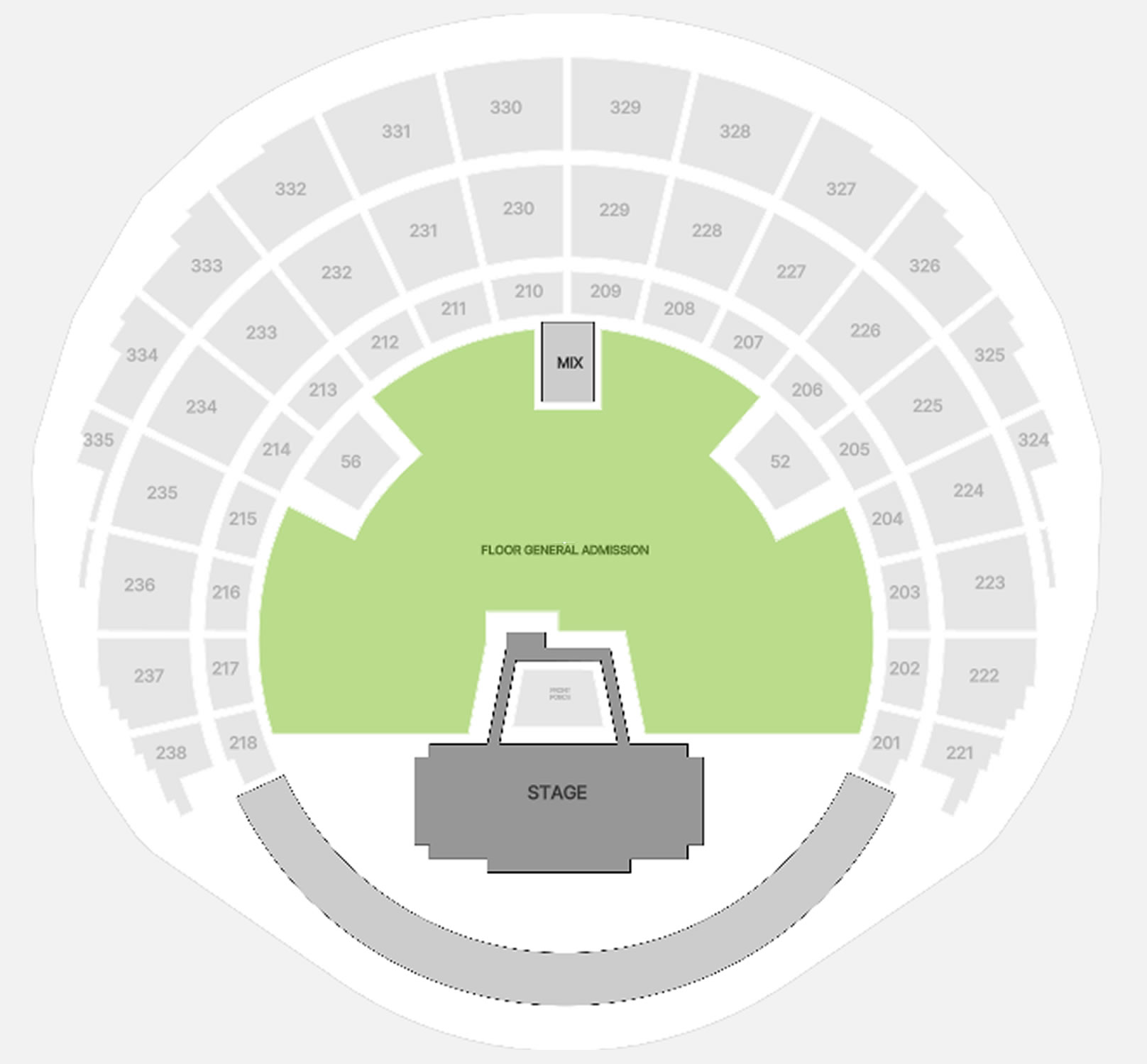 OVO Hydro, Glasgow, Scotland, United Kingdom Seating Plan
