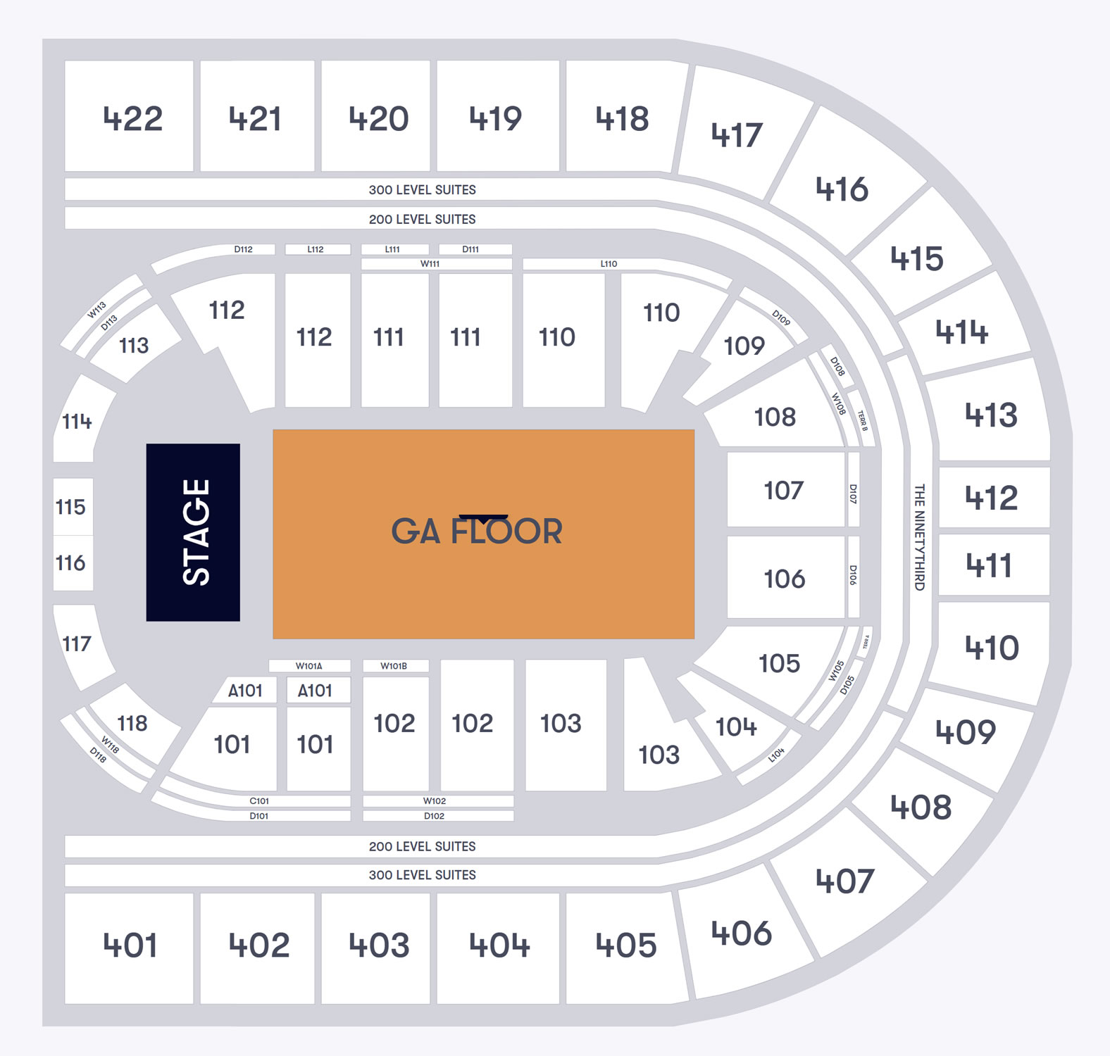 The O2, London, England, United Kingdom Seating Plan