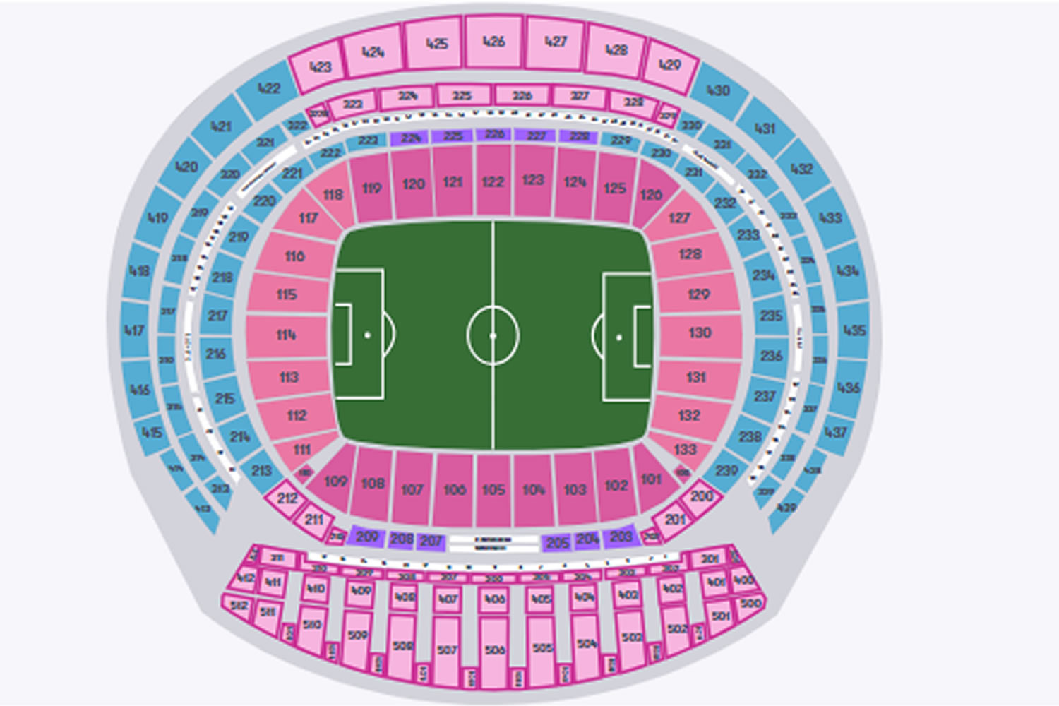  Riyadh Air Metropolitano, Madrid, Spain, Spain Seating Plan