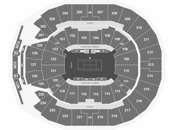 Chase Center San Francisco, San Francisco, California, United States Seating Plan