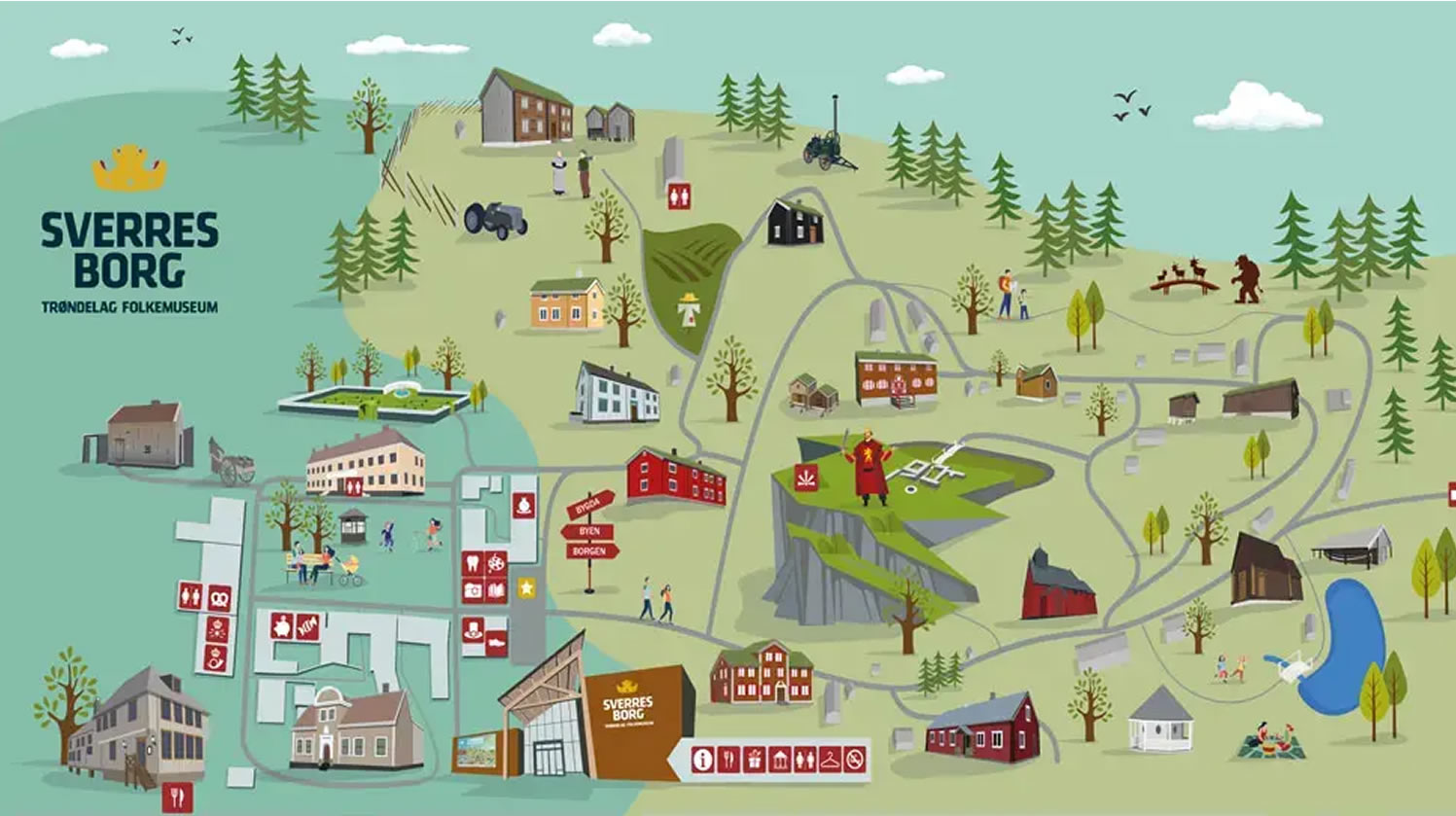 Sverresborg , Trondheim, Norway , Norway Seating Plan