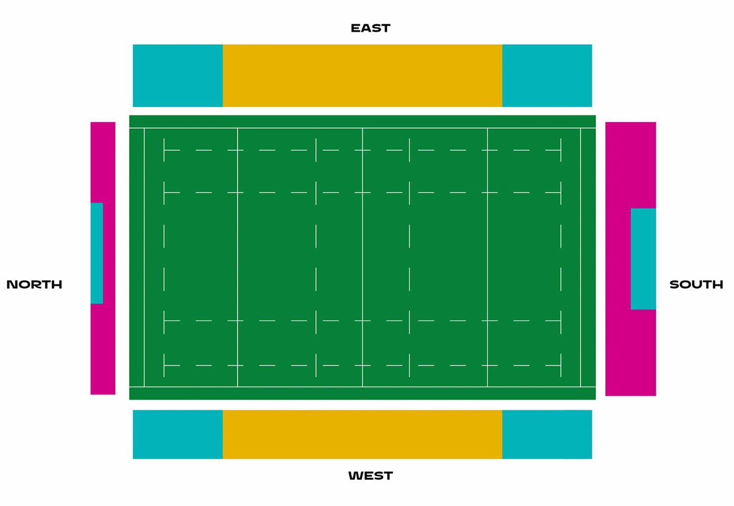 York Community Stadium, York, England, United Kingdom Seating Plan