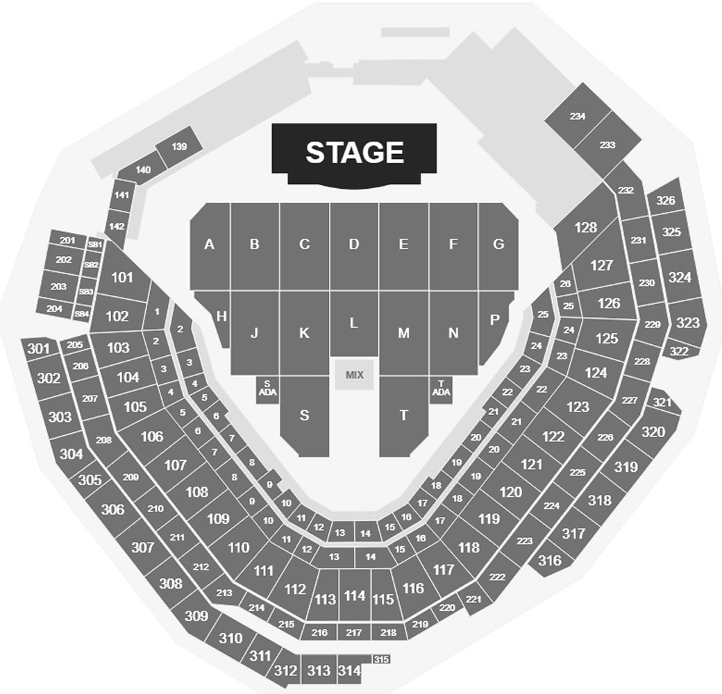 Globe Life Field, Arlington, Texas, United States Seating Plan