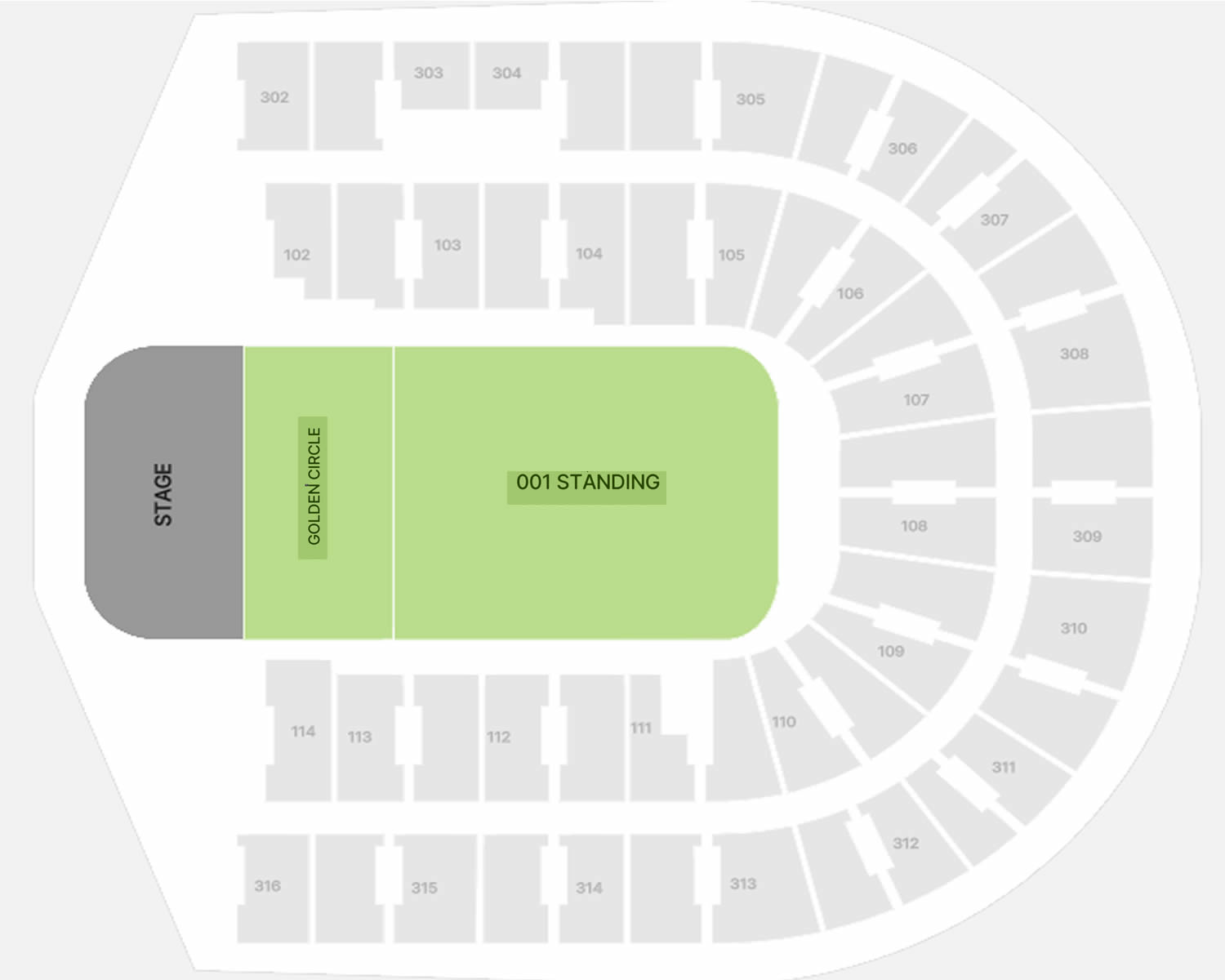Xiaomi Arena, Riga, Latvia Seating Plan