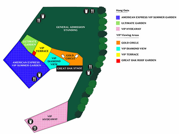 Hyde Park London, London, England, United Kingdom Seating Plan